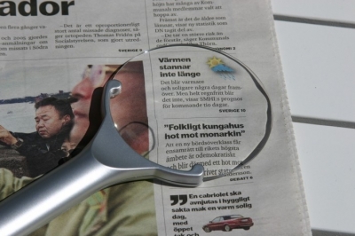 Förstoringsglas med lampa
